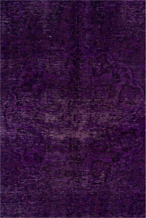 Antique Overdyed Area Rug (8' x 11')